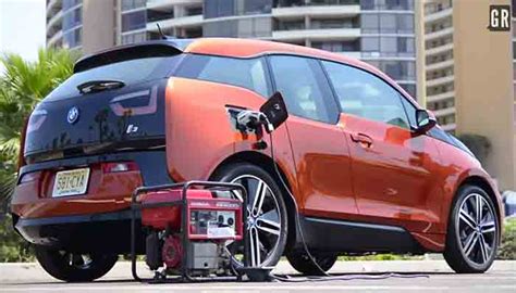 electric cars with gas generators